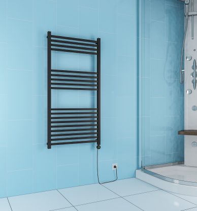 מחמם מגבת שחור